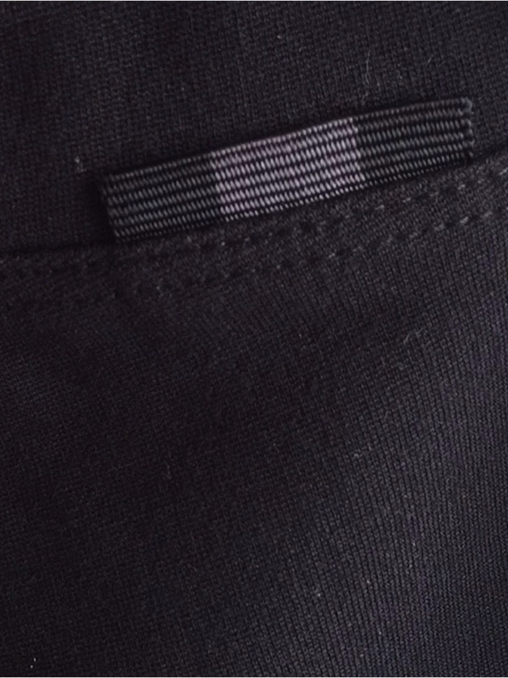 Gucci Viago Black Ankle Zip Leggings made in Italy Gucci web at waistband Large - Picture 6 of 10